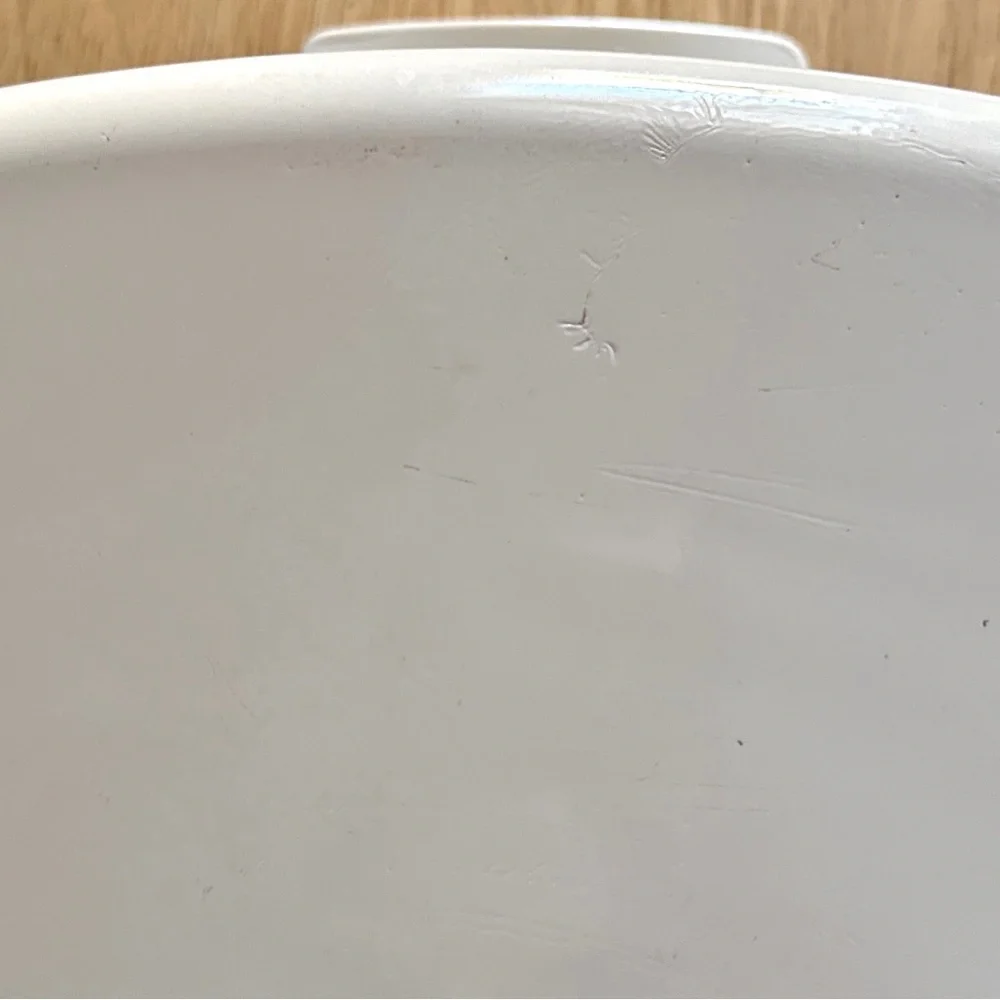 Vintage 80s CorningWare Forever Yours A-5-B Dutch Oven Casserole Dish NO LID